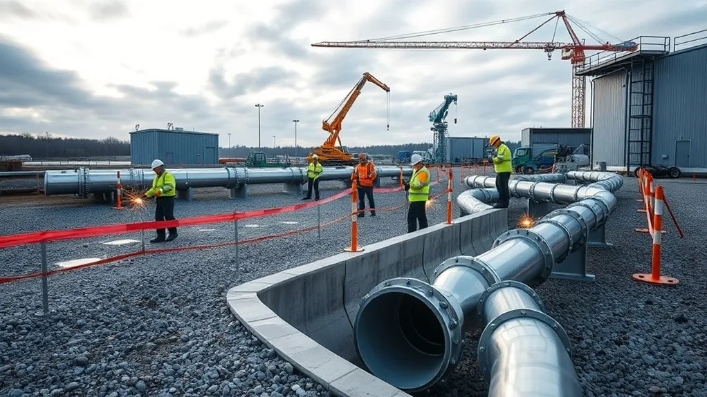 Gas & Oil Pipe Ducting & Installation in Paddock Wood